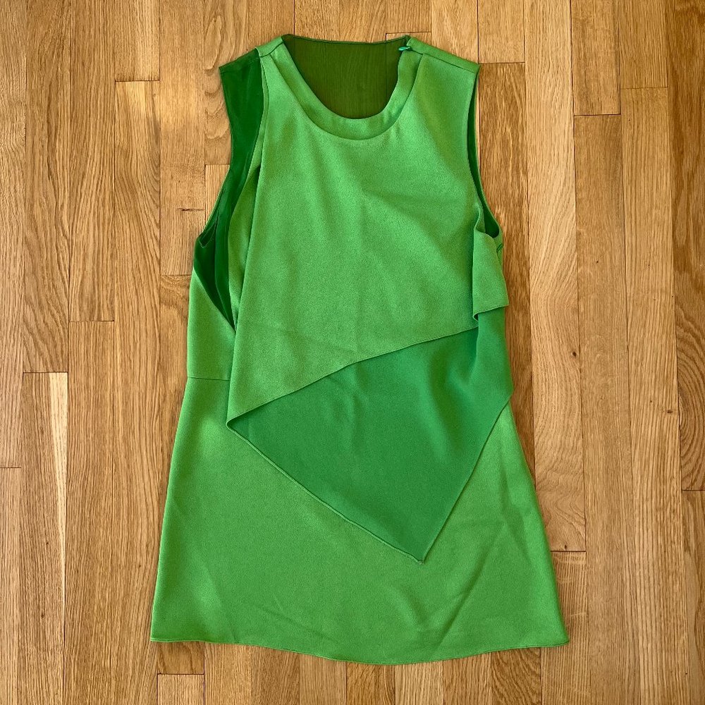 3.1 Phillip Lim Green Silk Tunic